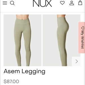 NUX ACTIVE Asem Legging